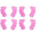 Buy Weikeya Toe Correction Spacers - 8 Ergonomic Flexible Wear-Resistant Design for Men & Women - Pink - International Shipping Available - Buy Online on SooperMarket.com