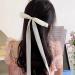 Hair Ribbon Bow Clip for Women Tassel Ribbon Bowknot Hair Clips With Long Tail Hair Bow for Girls Hair Bow Ties Long Silk Ribbon for Hair Barettes Accessories for Wedding Party Decoration - Buy Online on SooperMarket.com