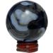 Natural Crystal Rough Natural Sphere Black Agate Crystals Balls Natural Gemstone Reiki QuartzSphere Fengshui Home Decoration 1pc (Color : 220-230g) - Buy Online on SooperMarket.com