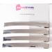 Mytoptrendz 4 PCS 3.5" 9cm Long Slim French Style Metal Hair Clips Slide Barrettes No Slip Hair Pins Hair Girls Women Thick Accessories for Women and Girls (Silver) 9cm Silver - Buy Online on SooperMarket.com
