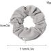 Hair Scrunchies With Zipper Hidden Pocket Storage Fabric Cloth Hair Ties Elastic Pocket Hair Ties Large Ponytail Holder Hair Bow Elastics Bands Scrunchy for Women Girls Daily Party Hair Accessories - Buy Online on SooperMarket.com