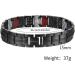 MagEnergy Pure Titanium Bracelet for Men - 4 Elements, 591pcs Minerals - Magnetic Bracelet for Anniversary, Christmas, Valentine's Day - Black - Buy Online on SooperMarket.com