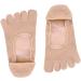 NO-Show Gel Socks for Dry Feet | Moisturizing Spa Socks & 5-Finger Invisible Design - Buy Online on SooperMarket.com