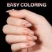 AILLSA Ballerina Nail Tips - Half Matte Soft Gel Full Cover False Nails - 360PCS Short Ballerina, 12 Sizes - DIY Valentine Gift - Buy Online on SooperMarket.com