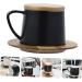 Zerodeko Holiday Coffee Mugs 1 Set Ceramic Coffee Mug Buffalo Milk with Cover Office Ceramics Holiday Coffee Cups - Buy Online on SooperMarket.com