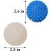 Organic XL Wool and Plastic Dryer Balls (6 Pack) - Save Time, Money, Energy with Loaddvni's Upgraded Version - Buy Online on SooperMarket.com