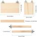 QUOZUO Bird Perches Stand Platform Natural Wood Parrot Toy Perch Stand Budgie Cage Accessories for parakeets Cockatiel Parrot - Buy Online on SooperMarket.com