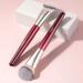 BEILI Foundation brush make-up brush angled foundation brush contour brush professional brushes for blending liquid cream powder polishing dotting (Red) - Buy Online on SooperMarket.com