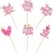 30 pcs Mother's Day Cupcake Topper Happy Mother's Day Pink Party Cake Decorations Cupcake Toppers Picks for Mother's Birthday Party 30pcs (super mom 30pcs) - Buy Online on SooperMarket.com