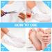 Foot Peeling Mask - 5 Pairs | Natural Exfoliator for Baby Soft Feet | Pain-Free Corn Remover for Women & Men (Milk) - Buy Online on SooperMarket.com