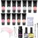 LOUMMRCY Polygel Nail Kit - All-in-One French Nail Set for Beginners | 8-Piece Nail Extension & Manicure Tools for DIY at Home - Buy Online on SooperMarket.com
