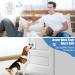 Wireless Touch Cat & Dog Bell Buzzer - Waterproof Intelligent LED Doorbell with 300m Range 60 Ringtones & Adjustable Volume - Buy Online on SooperMarket.com