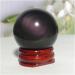 Natural Sphere Rainbow Cat Eye Black Obsidian Crystal Ball Natural Quartz Gemstone Gift Stone Home Decoration 1pc (Color : 65-75g) - Buy Online on SooperMarket.com