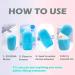 Ice Roller Ice Roller for Face and Eyes Ice Face Roller Ice Globes for Face Relief Eye Puffiness Eliminate Facial Edema Brighten Tighten Skin Remove Fine Lines Relief Sunburn(Pink) - Buy Online on SooperMarket.com