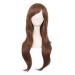 MapofBeauty 28" 70cm Long Curly Hair Ends Costume Cosplay Wig (Light Brown)