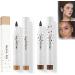 Lovelycat Freckle Pen Faux Freckle Pen Colour Pop Freckle Pen Supernaturally realistic freckles makeup brush Fantastic freckles pen Long-lasting waterproof soft-point absorbent pen for a natural and easy makeup look (Double)