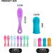 8pcs Pet Toothbrush Finger Dog Toothbrush Pet Two Finger Toothbrush Finger Brush for Dog Teeth Small Dog Toothbrush Silicone Wrap Two Finger Cat Toothbrush - Buy Online on SooperMarket.com