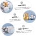 Anneome Resin Molds Cow Silicone Mold Cow Keychain Clear Epoxy Candy Molds Cow Shaped Cattle Shaped Mould Pendant Soap White 6.9X7.2CM - Buy Online on SooperMarket.com
