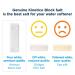 Kinetico Block Salt for Water Softeners - Genuine Kinetico Product - Delivers Superior Performance - 3 packs with 6 salt blocks in total 3 Packs - 6 Blocks - Buy Online on SooperMarket.com