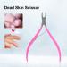 Professional Stainless Steel Cuticle Nipper for Manicures - Dead Skin Scissors Nail Art Tool - Buy Online on SooperMarket.com