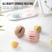 FERYES 2 PCS Makeup Sponge Holder - Silicone Beauty Blender Case for Travel - Pink Makeup Sponge Storage - Buy Online on SooperMarket.com