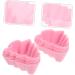 ABOOFAN 12pcs Cake Mold Mold Gummy Mold Silicone Cake Liner Cake Making Mold 7c Chocolate Baking Mold 7.5X6.5X3CM - Buy Online on SooperMarket.com