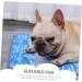 Balacoo Pet Mat Dog Mat Dog Cot Dog Bed Breathable Cooling Pad Wear-Resistant Cooling Mat Puppy The Dog S Sky-blue - Buy Online on SooperMarket.com