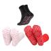 MAGICLULU Slippers Unisex 3 Pairs Health Sock Tourmaline Health Socks Breathable Self-Heating Shaping Socks Warm Socks for Men Women Fishing Camping Hiking Skiing (Mix Color) Man Socks