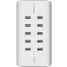 Buy Belkin Rockstar 10-Port USB Charger 120W - Fast Charging 2.4A per Port White | International Shipping Available - Buy Online on SooperMarket.com