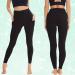 Buy Amiyoyo Women's High Waist Opaque Sport Leggings - 3 Pack Long Stretchy Fitness Pants for Gym & Yoga - 42-48 Black - Buy Online on SooperMarket.com