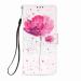 Compatible with Samsung Galaxy A13 5G Shell Mobile Phone Ball Shiny 3d Pattern PU Leather Pocket Card Card Card Case Wallet Case Cover For Samsung Galaxy A13 5g Red Flower