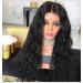 BGHJUE Halloween Wig | Anime Fashion Long Black Curly Hair | High-Temperature Soft Silk Volume Wig for International Shipping - Buy Online on SooperMarket.com