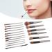 18 Pieces Makeup Brush Set - Essential Beginner Cosmetic Tools for Eyeshadow Blush & Eyelashes | International Shipping - Buy Online on SooperMarket.com