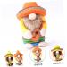 HOMSFOU 4 Pcs 1 Set Hawaiian Doll Summer Beach Party Decoration Nativity Ornaments for Kids Santa Ornament Plush Santa Gnome Cinco De Mayo Party Decorations Cloth Mexico Child Desktop Yellowx2pcs 20x13x9cmx2pcs - Buy Online on SooperMarket.com