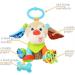 Hanging Car Seat Stroller Toy with Teether - Soft Plush Dog Design for Babies 6-12 Months | Soothing Teething Toy for 3-6 Months | Newborn Gifts for Boys and Girls - Buy Online on SooperMarket.com