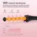 Prizm Pro Clamp Curling Iron Set 5 Interchangeable Barrels 11 Adjustable Temp Dual Voltage Rose Pink Perfect for Travel & Beautiful Curls - Buy Online on SooperMarket.com