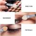 Baluue 48 Pcs Latex Eye Shadow Stick Girl Makeup Brush Halloween Makeup Eyelid Applicator Eyeshadow Plastic - Buy Online on SooperMarket.com