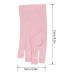 Nail UV Gloves Hand Protection UV Lamp Breathable Gloves for Manicures Protection Reusable Stretchy Professional Nail Lamp Fingerless UV Gloves Pink Gel Manicure Gloves - Buy Online on SooperMarket.com