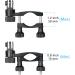 Buy HSU Aluminum Bicycle Handlebar Holder for GoPro Hero 12/11/10/8/7/6/5/4/3 & Action Cameras - 360 Rotary Mountainbike Rack - Black - Buy Online on SooperMarket.com