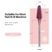 MelodySusie Professional Tornado Carbide Tungsten Nail Drill Bit - Fine Tapered Series Bit-X for Manicure Pedicure Gel Polishing - Purple Salon Bits - Buy Online on SooperMarket.com