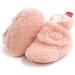 Matt Keely Baby Anti-Slip Soft Sole Slipper Booties - Pink Style 2 (0-6 Months) - Warm Winter Boots with Fleece Lining - Buy Online on SooperMarket.com