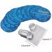 Encomy Nail Art Stamping Kit - DIY Manicure Tool with Clear Nail Stamp & Pressure Templates for Stunning Nail Designs - Buy Online on SooperMarket.com