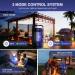 Bug Zapper for Outdoor Indoor 4200V 15W UV Mosquito Killer Lamp Waterproof Electronic Mosquito Zapper Fly Catcher Fly Traps Fly Zapper Insect Killer Mosquito Trap for Kitchen Balcony Patio Camping - Buy Online on SooperMarket.com