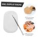 NOLITOY Makeup Palette Set - Stainless Steel Mixing & Nail Art Tool | Pro Cosmetology Kit - 12.6x7.5cm Painting Palette for Flawless Foundation & Makeup Application - Buy Online on SooperMarket.com