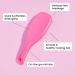 Tangle Teezer Compatible Wet Detangler Mini - Pink Sherbet | Buy Internationally Fast Shipping! - Buy Online on SooperMarket.com