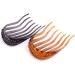 1pc Magic Hair Styling Insert Comb Bump It Up Volume Inserts for Donut Ponytail Fluffy Hair Comb Beauty Tool(black) - Buy Online on SooperMarket.com