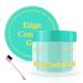 immetee Edge Control Gel with Brush Hair Styling Gel for Flyaway Tamer and Afro Hair (100g 3.52 oz Green-Avocado)