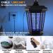 Electric Bug Zapper 18W Mosquito Killer Outdoor IPX4 Waterproof High Powered 4200V Electric Mosquito Zapper Fly Trap for Home Garden Patio Office - Buy Online on SooperMarket.com