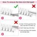 4D-D-0.10 Short Stem Pre Made Fan Eyelash Extensions 9-15mm - Russian Volume Lashes 0.07/0.10 - Buy Online on SooperMarket.com