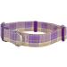 Yudote Soft Dog Collar - Checkered Violet Plaid for Small Dogs with Sensitive Skin - 1-Pack - Buy Online on SooperMarket.com